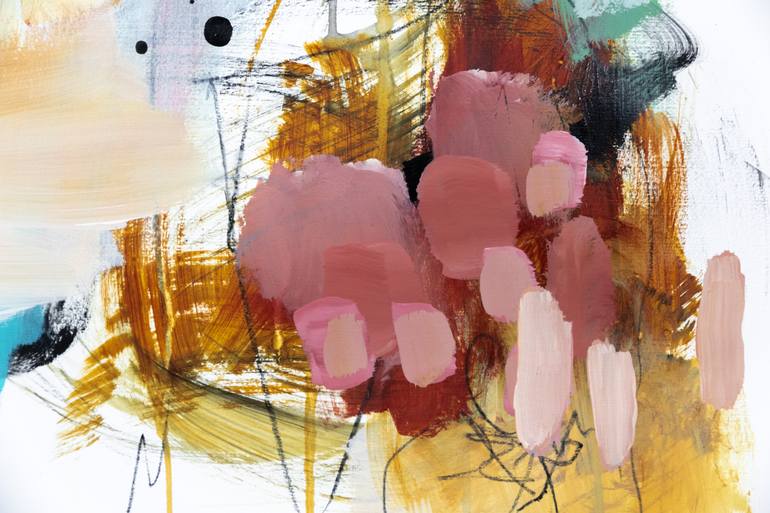 Original Abstract Expressionism Abstract Painting by Chantal Proulx