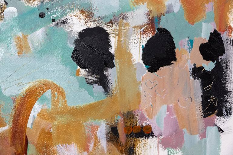 Original Abstract Expressionism Abstract Painting by Chantal Proulx