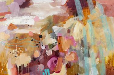 Original Abstract Paintings by Chantal Proulx