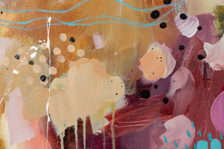 Original Abstract Expressionism Abstract Painting by Chantal Proulx