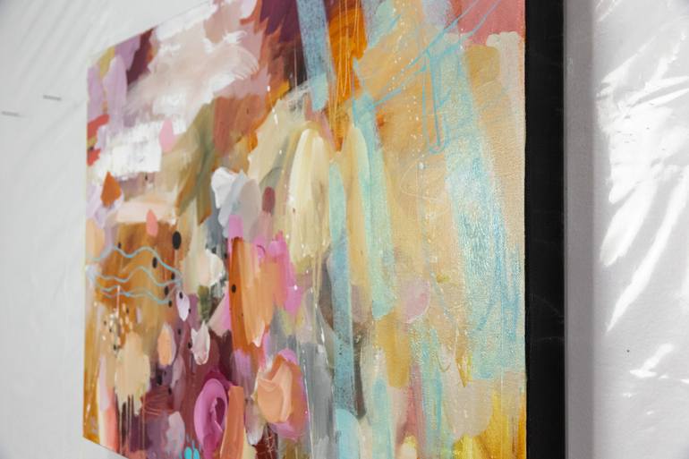 Original Abstract Expressionism Abstract Painting by Chantal Proulx