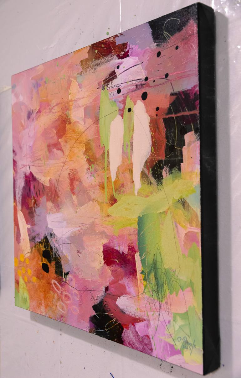 Original Expressionism Abstract Painting by Chantal Proulx