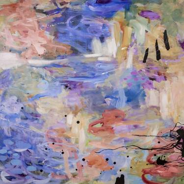 Everything you do reflects on you - Large abstract painting thumb