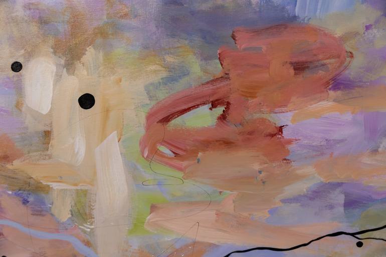 Original Abstract Landscape Painting by Chantal Proulx