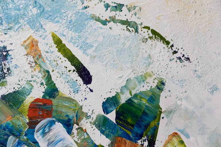 Original Expressionism Abstract Painting by Chantal Proulx