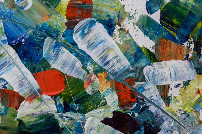 Original Expressionism Abstract Painting by Chantal Proulx