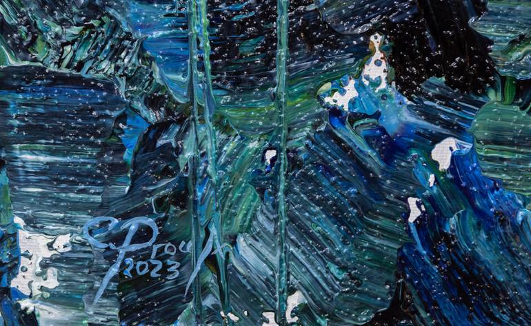 Original Expressionism Abstract Painting by Chantal Proulx