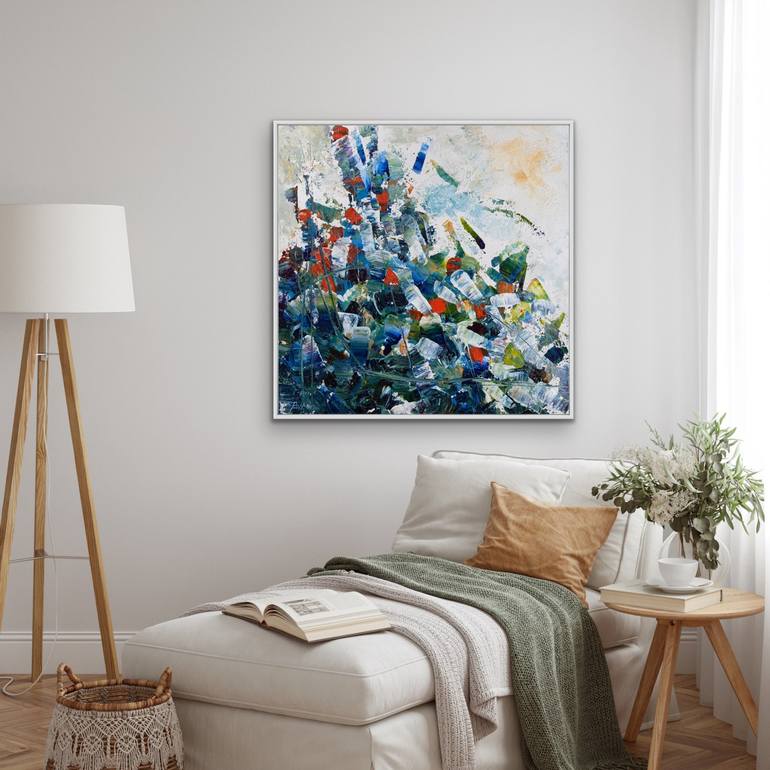 Original Abstract Painting by Chantal Proulx