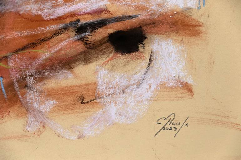 Original Expressionism Abstract Drawing by Chantal Proulx