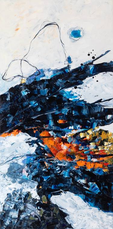 Original Abstract Paintings by Chantal Proulx