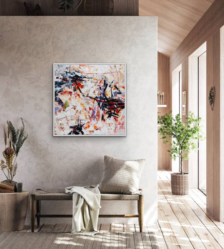 Original Expressionism Abstract Painting by Chantal Proulx