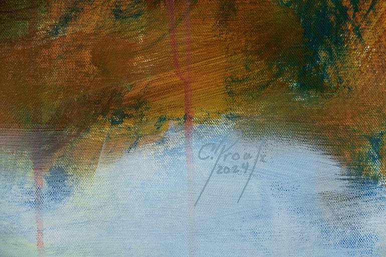 Original Abstract Nature Painting by Chantal Proulx