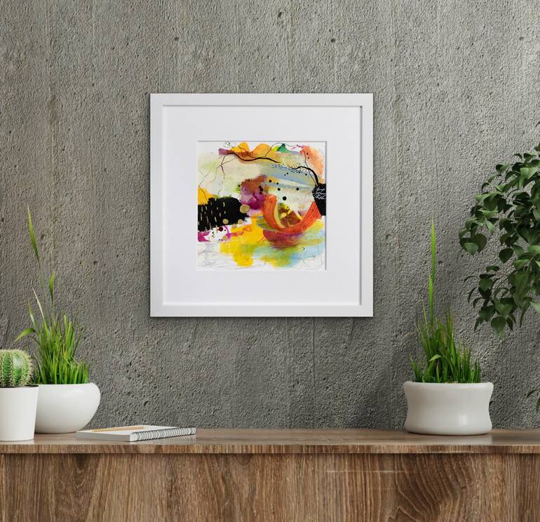 Original Abstract Painting by Chantal Proulx