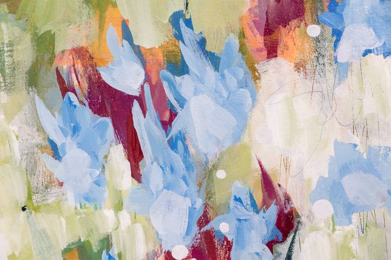 Original Abstract Expressionism Abstract Painting by Chantal Proulx