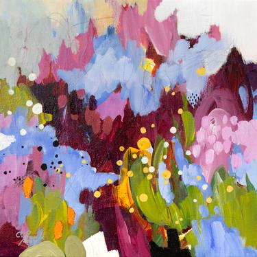 Original Expressionism Abstract Paintings by Chantal Proulx