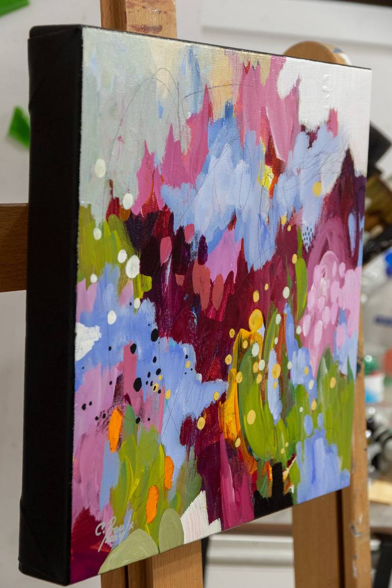 Original Abstract Painting by Chantal Proulx