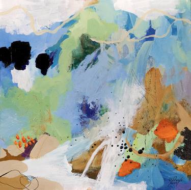 Print of Abstract Landscape Paintings by Chantal Proulx
