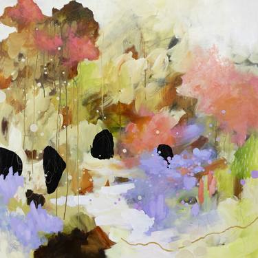 Original Expressionism Landscape Paintings by Chantal Proulx