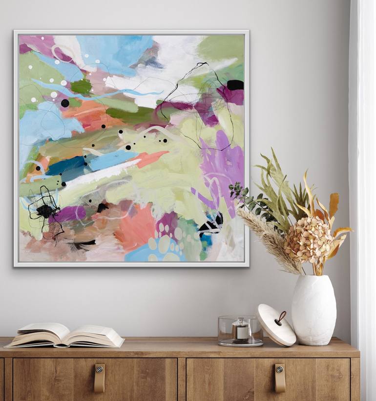Original Contemporary Abstract Painting by Chantal Proulx