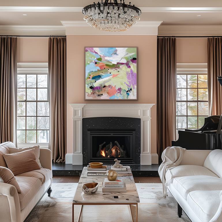 Original Contemporary Abstract Painting by Chantal Proulx