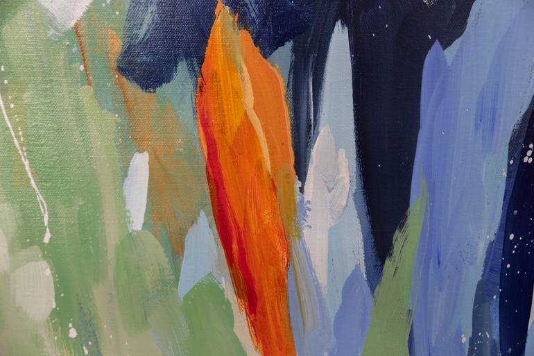 Original Expressionism Floral Painting by Chantal Proulx