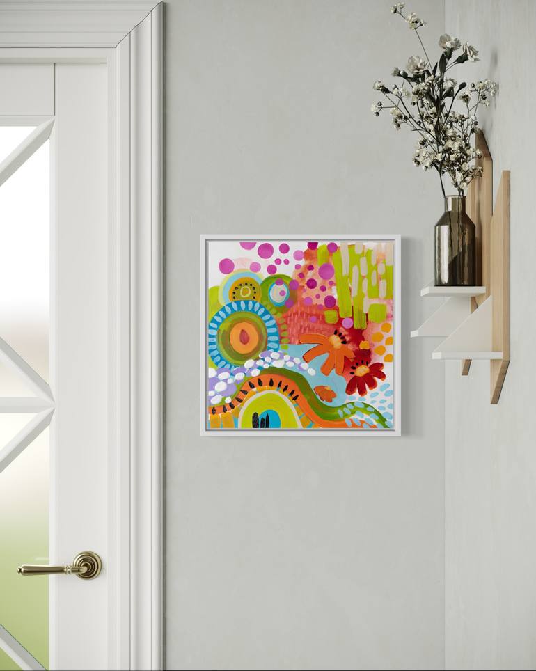 Original Expressionism Abstract Painting by Chantal Proulx