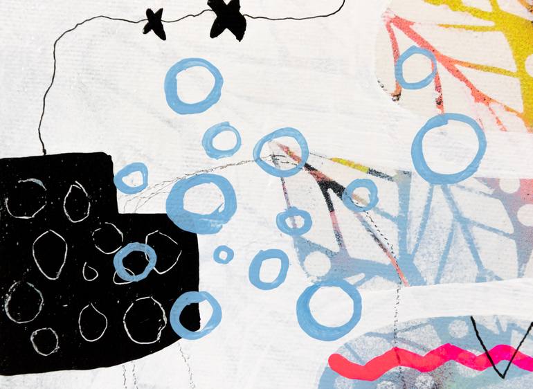 Original Abstract Expressionism Abstract Painting by Chantal Proulx