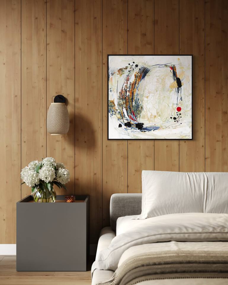 Original Expressionism Abstract Painting by Chantal Proulx