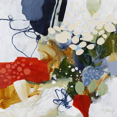 Original Abstract Expressionism Abstract Paintings by Chantal Proulx