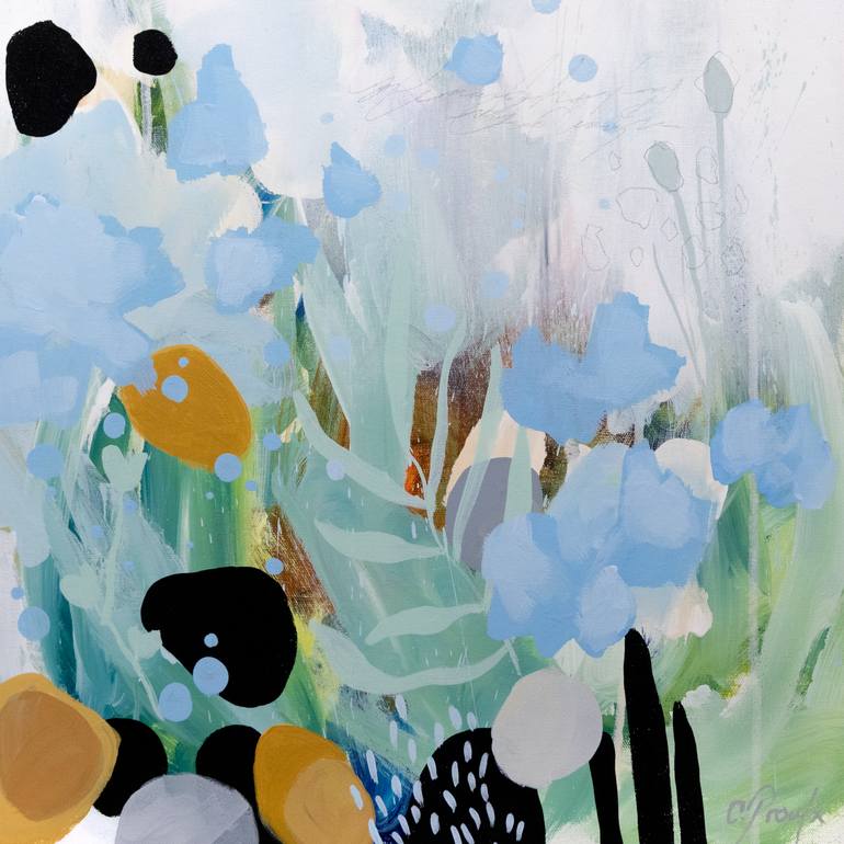Print of Abstract Expressionism Abstract Painting by Chantal Proulx