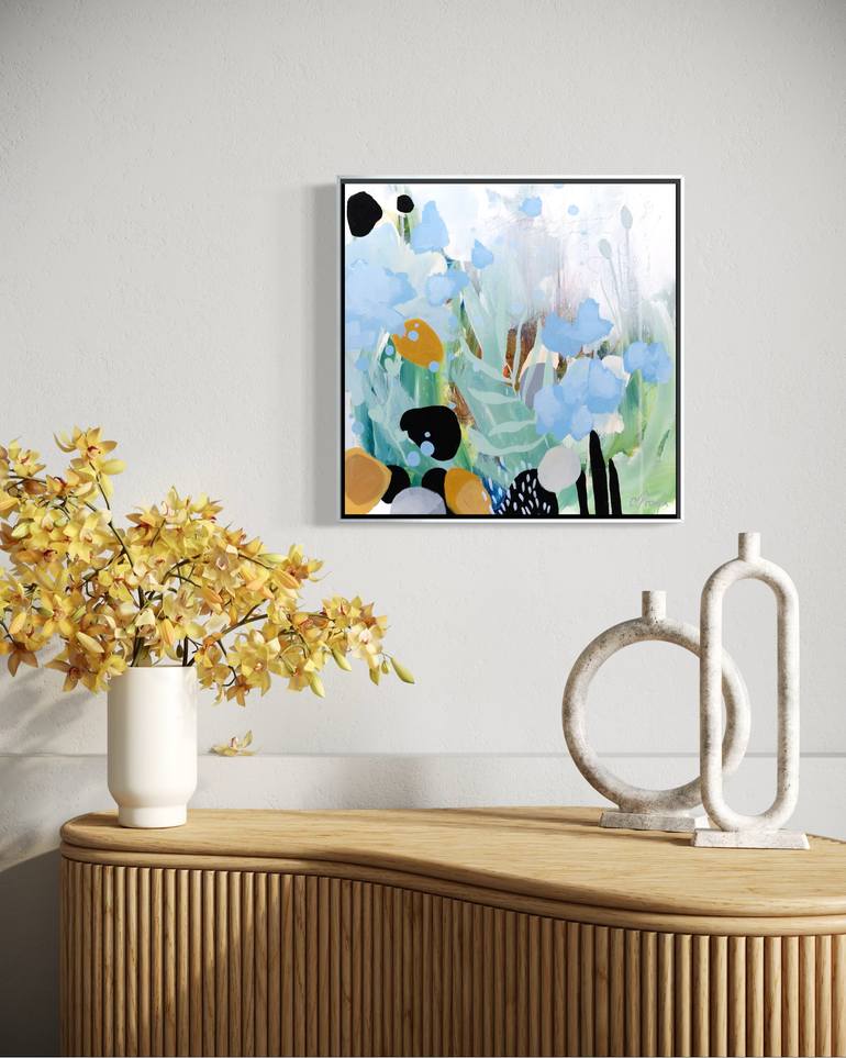 Original Abstract Expressionism Abstract Painting by Chantal Proulx