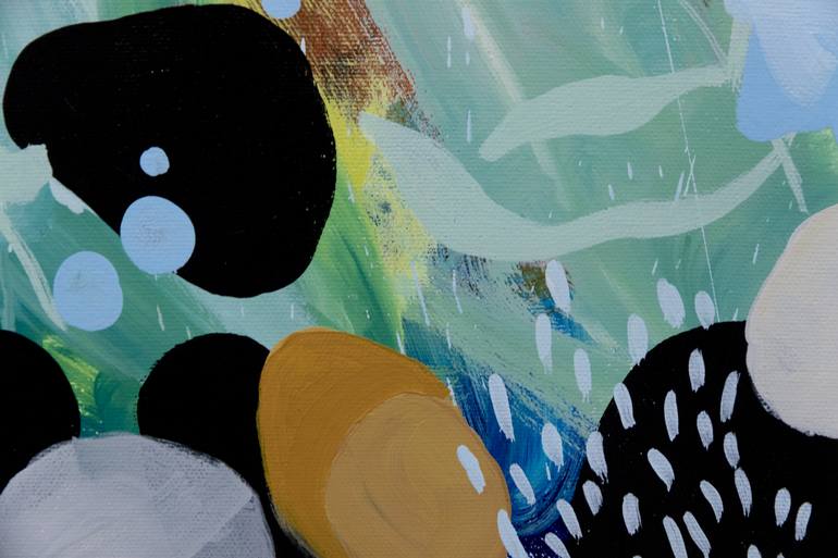 Original Abstract Expressionism Abstract Painting by Chantal Proulx