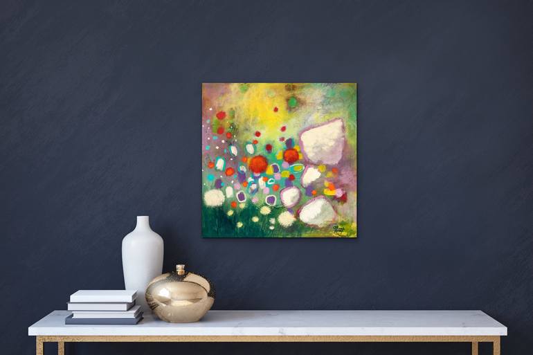 Original Abstract Painting by Chantal Proulx