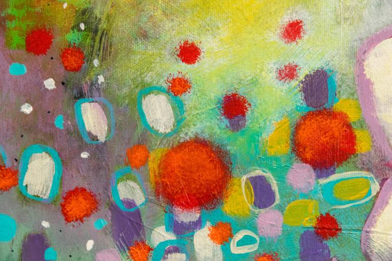 Original Abstract Painting by Chantal Proulx