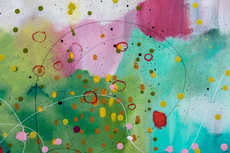 Original Abstract Painting by Chantal Proulx