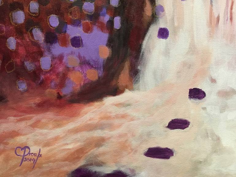 Original Abstract Landscape Painting by Chantal Proulx