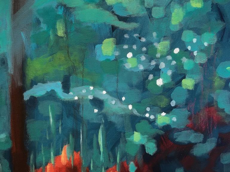 Original Abstract Landscape Painting by Chantal Proulx