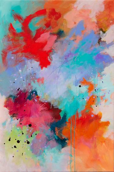 Original Abstract Paintings by Chantal Proulx