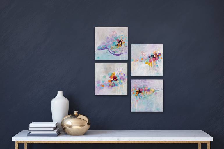 Original Modern Abstract Painting by Chantal Proulx