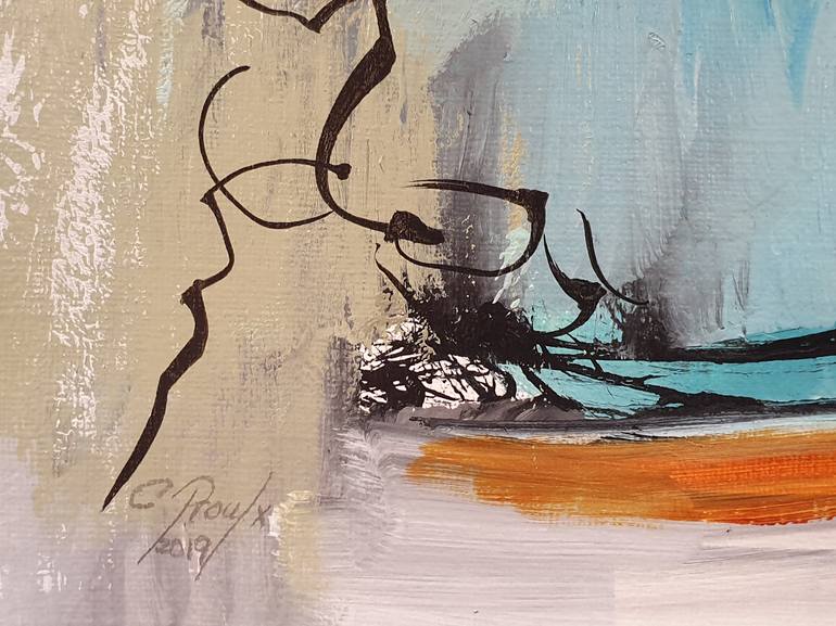 Original Abstract Painting by Chantal Proulx