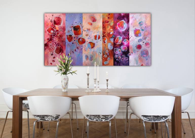 Original Abstract Painting by Chantal Proulx