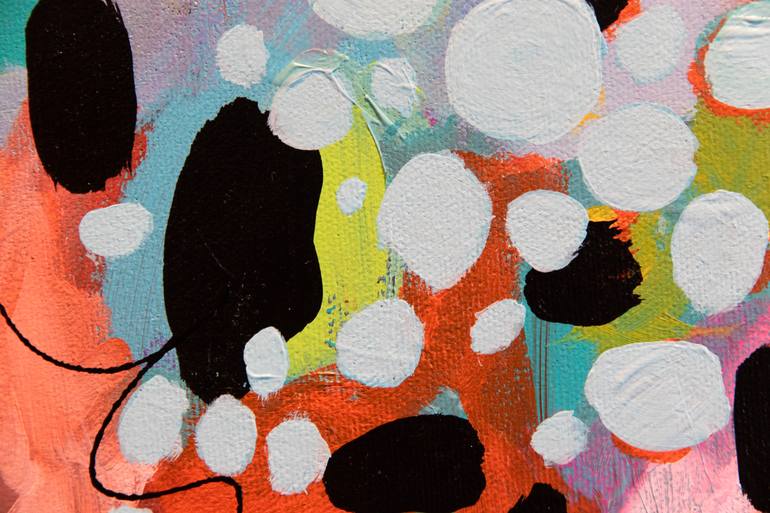 Original Abstract Expressionism Abstract Painting by Chantal Proulx