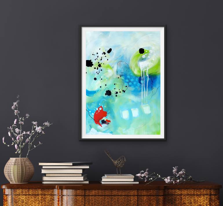 Original Abstract Painting by Chantal Proulx