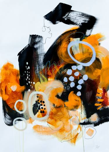 Original Abstract Paintings by Chantal Proulx