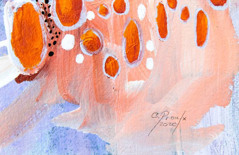 Original Abstract Painting by Chantal Proulx