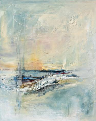 Original Abstract Landscape Paintings by Chantal Proulx