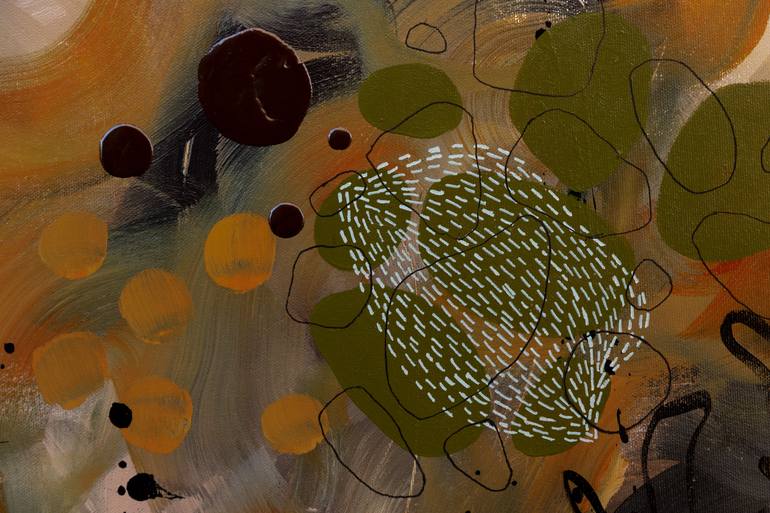 Original Abstract Expressionism Abstract Painting by Chantal Proulx