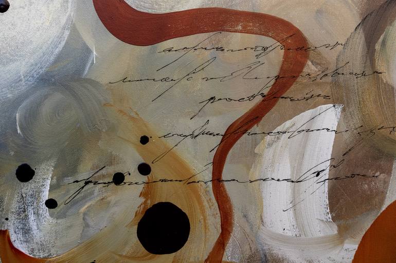 Original Abstract Expressionism Abstract Painting by Chantal Proulx