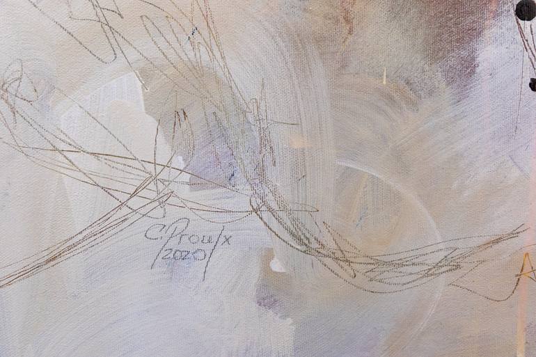 Original Abstract Expressionism Abstract Painting by Chantal Proulx