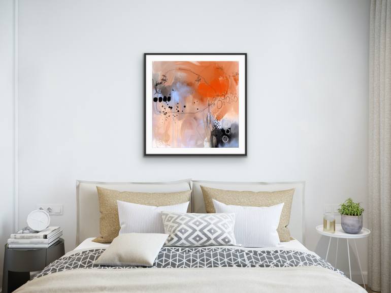 Original Abstract Expressionism Abstract Digital by Chantal Proulx
